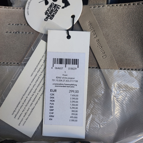 Liebeskind Berlin Women's Steph Shopper Suede Tote - Picture 12 of 12